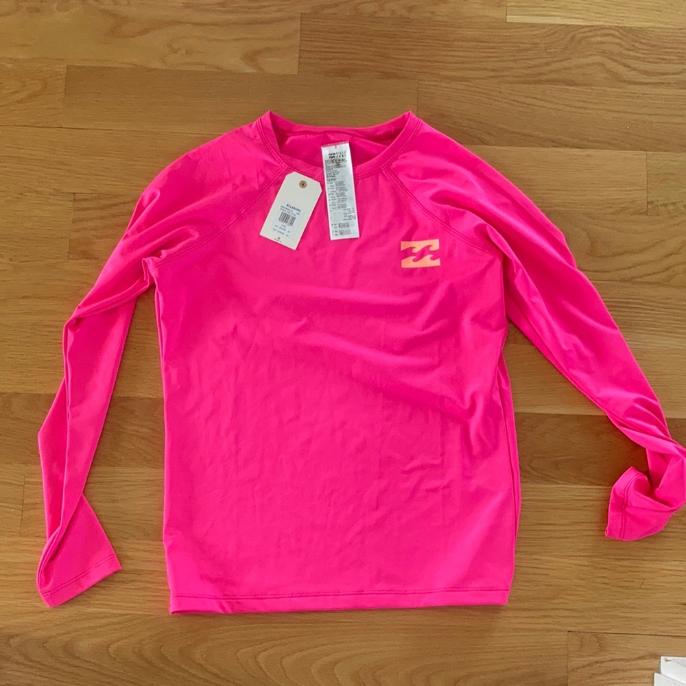 Billabong tropic time women rash guard size large